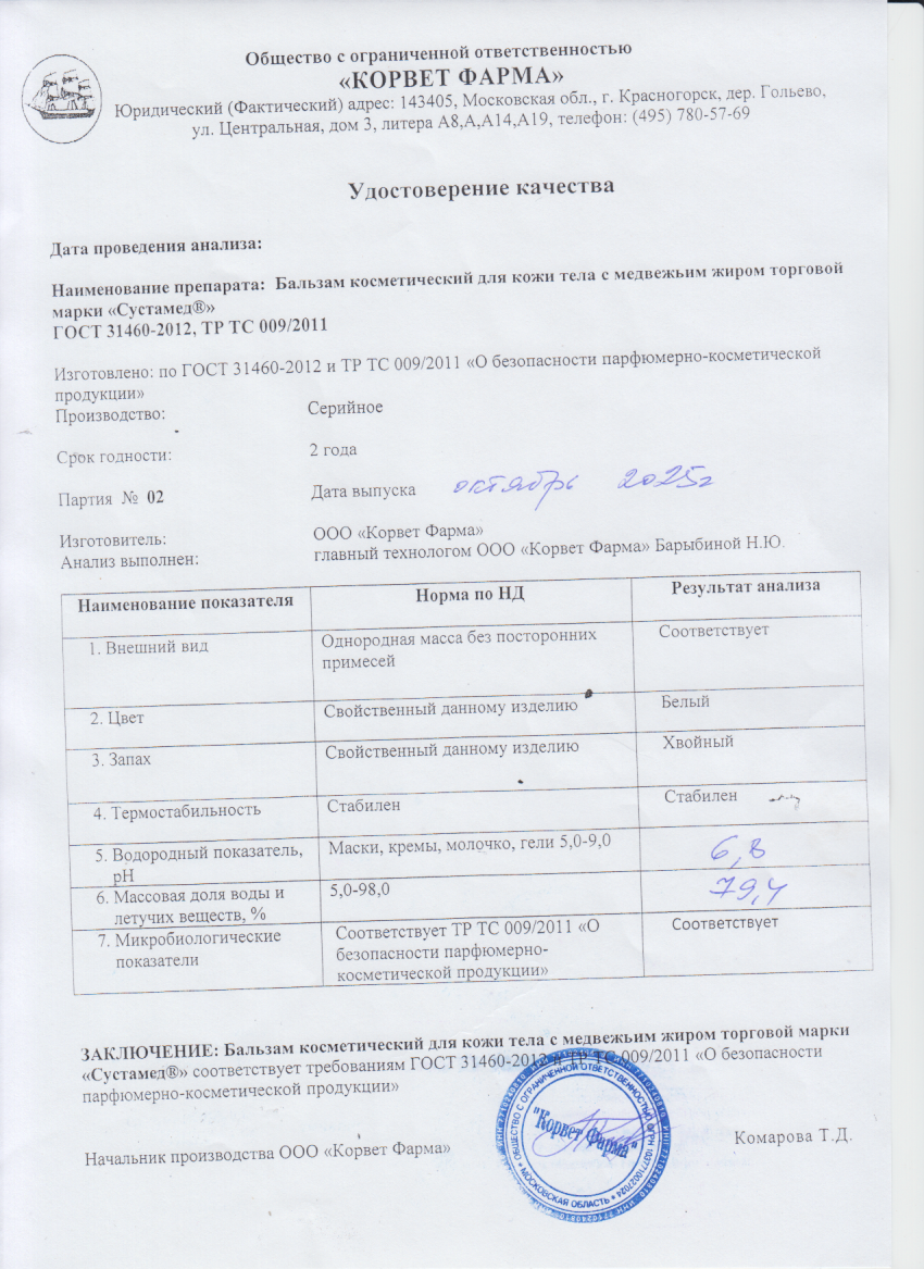 Паспорт №10202502
